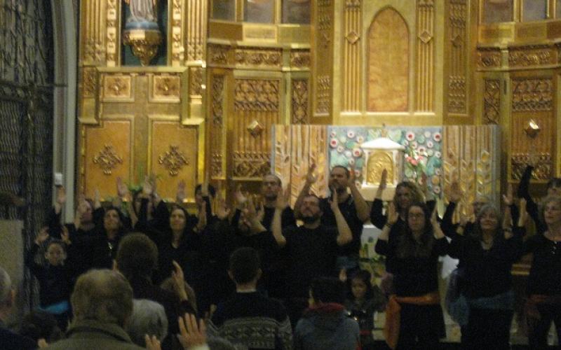 Concert de Gospel al Centre Geriàtric Maria Gay de Girona