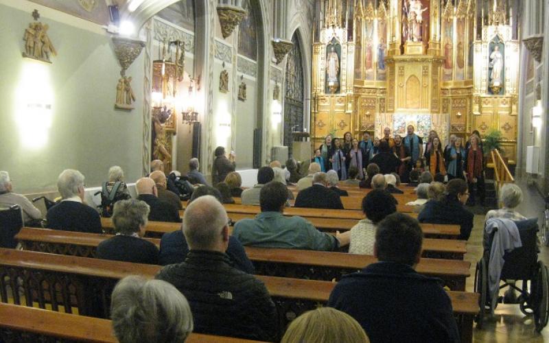 Concert de Gospel al Centre Geriàtric Maria Gay de Girona