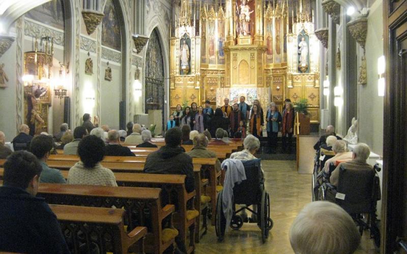 Concert de Gospel al Centre Geriàtric Maria Gay de Girona